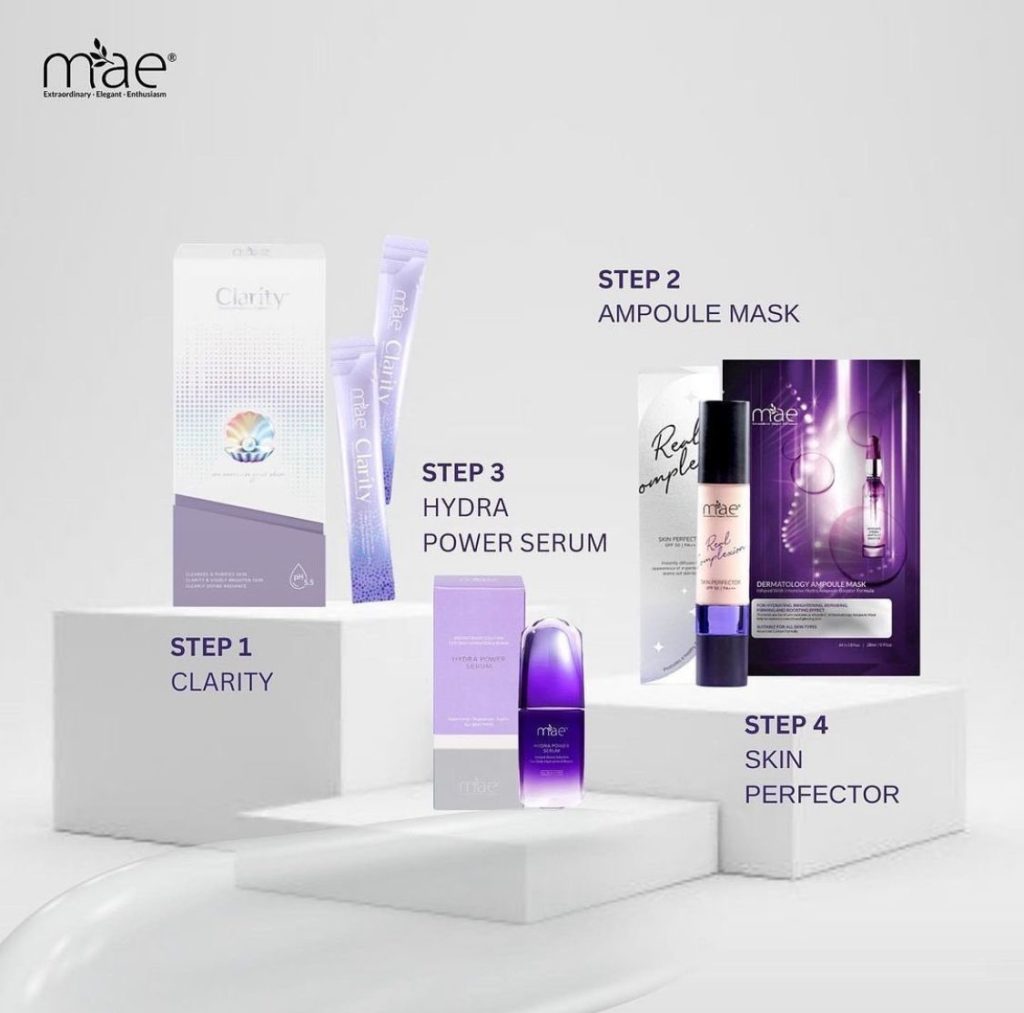 mae skincare series